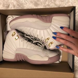jordan 12 plum fog